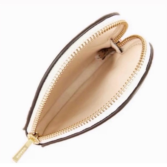 Coach Heart Coin Purse with Cherry Design NWT - Picture 4 of 10